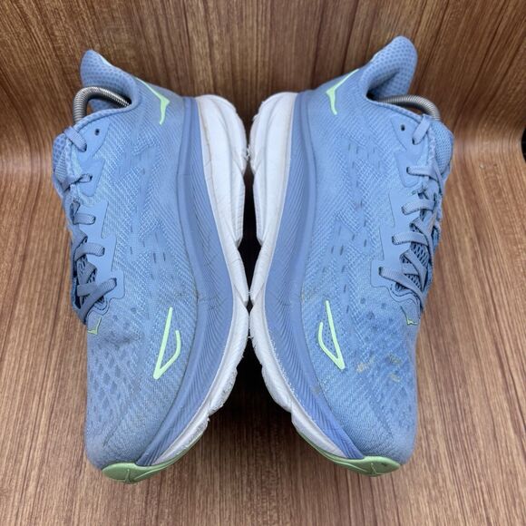Hoka One One Clifton 9 Blue Running Shoes Men’s Size 10 D Selling AS IS READ - Picture 6 of 10